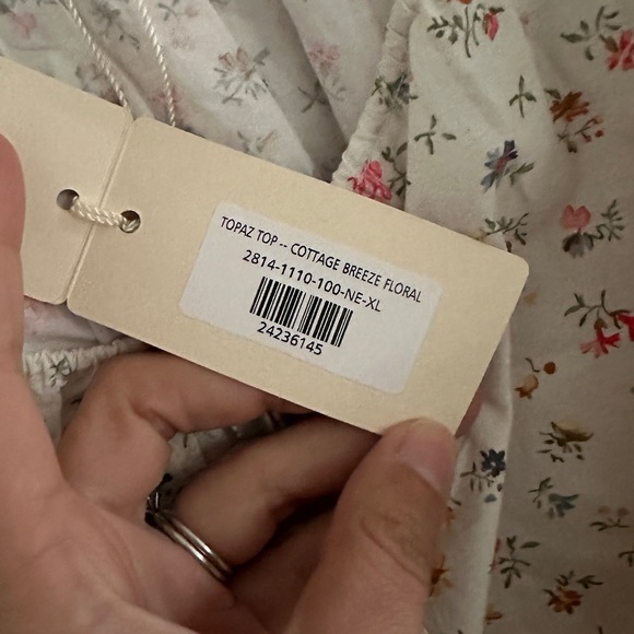 MOVING SALE!!! NWT DOEN PEASANT TOP Size XL - Picture 4 of 8